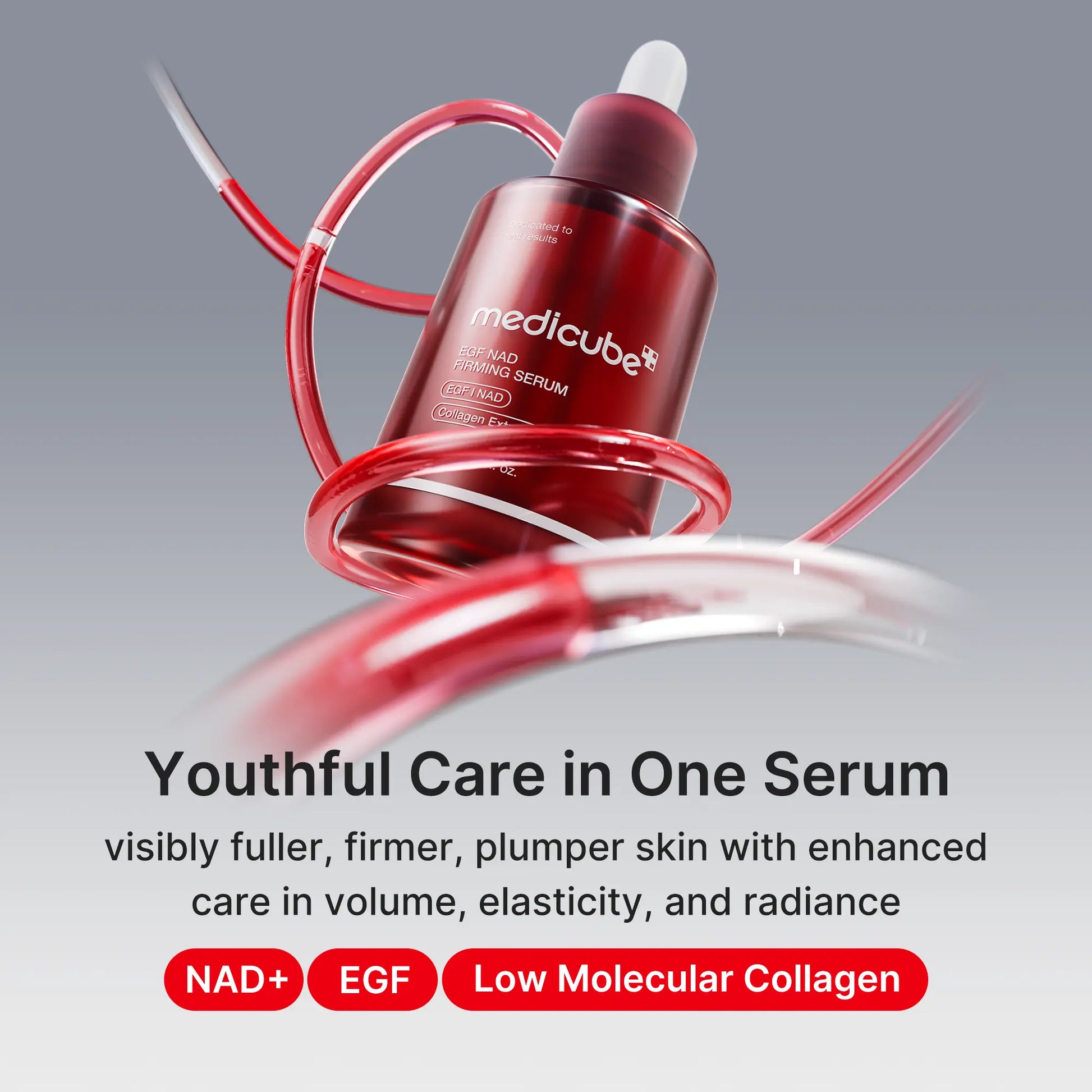 [NEW] [Medicube] Gatekeeping My Real Age Set | 5-Step Longevity, Anti- Aging Routine L PDRN & Volufiline & Collagen & NAD+ EGF Complex L Cares for Look of Fine Lines, Firming Care, Radiant & Youthful Looking, Plumping | Korean Skincare, K-Beauty