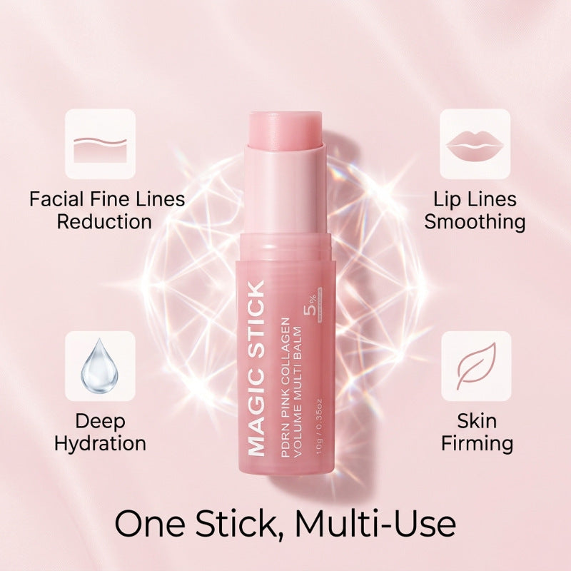 Korean PDRN Pink Collagen Volume Balm Stick