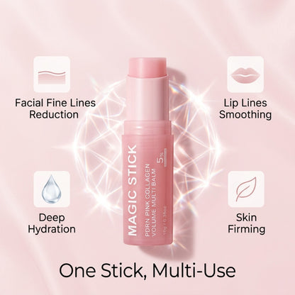 Korean PDRN Pink Collagen Volume Balm Stick