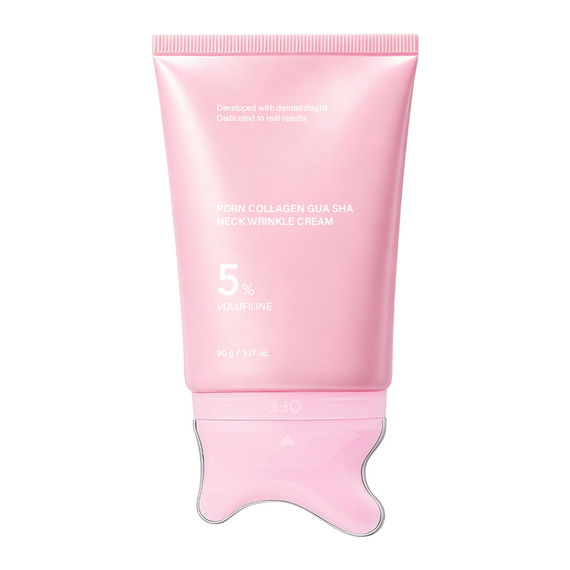 VYRLAB PDRN Collagen Neck Cream | Gua Sha Applicator | Firm & Lift
