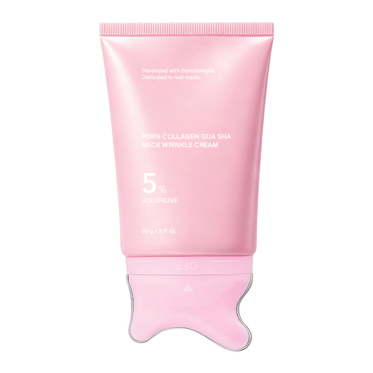 VYRLAB PDRN Collagen Neck Cream | Gua Sha Applicator | Firm & Lift
