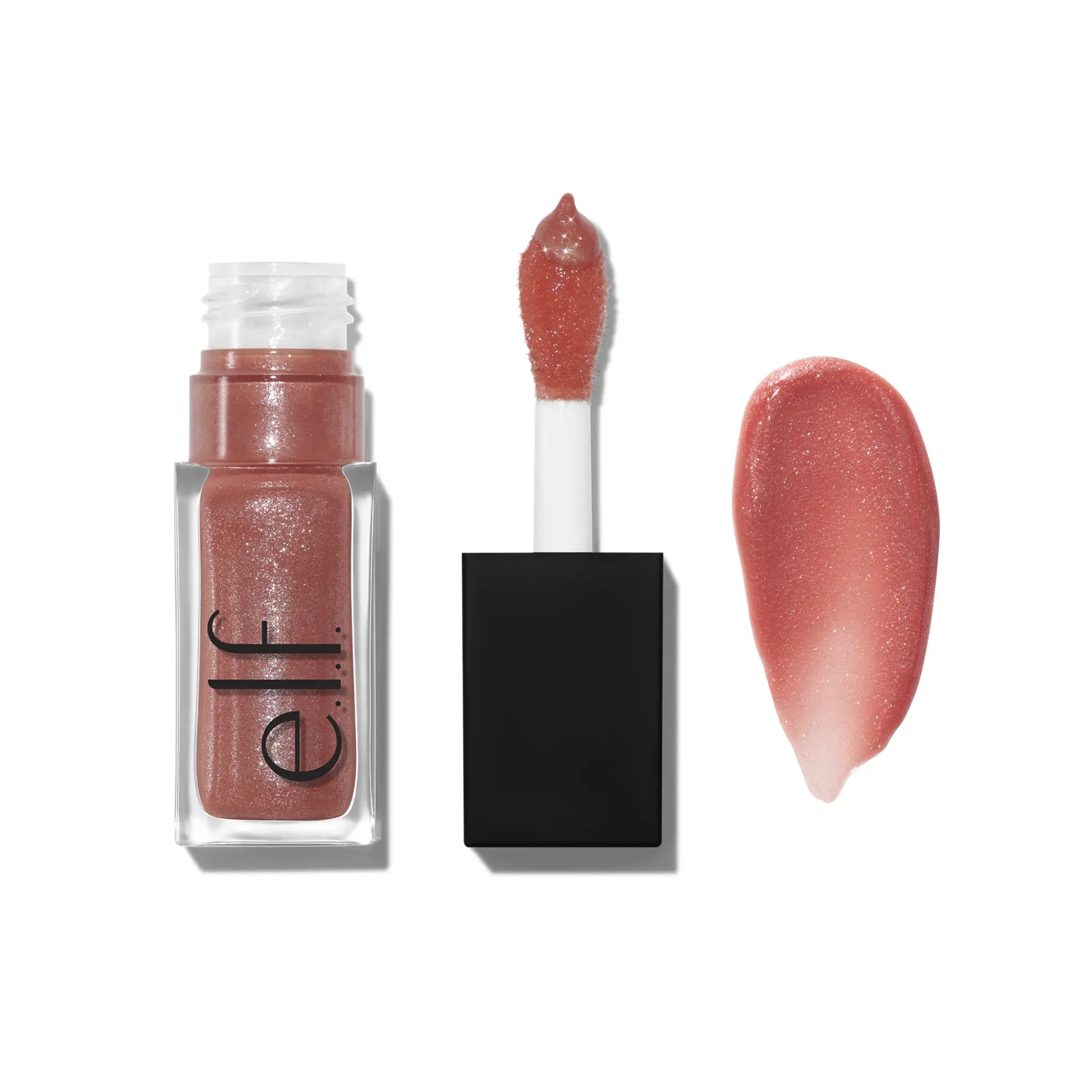 E.L.F. Glow Reviver Lip Oil Glimmer, Hydrating Lip Oil with Glitter Finish 7.6Ml