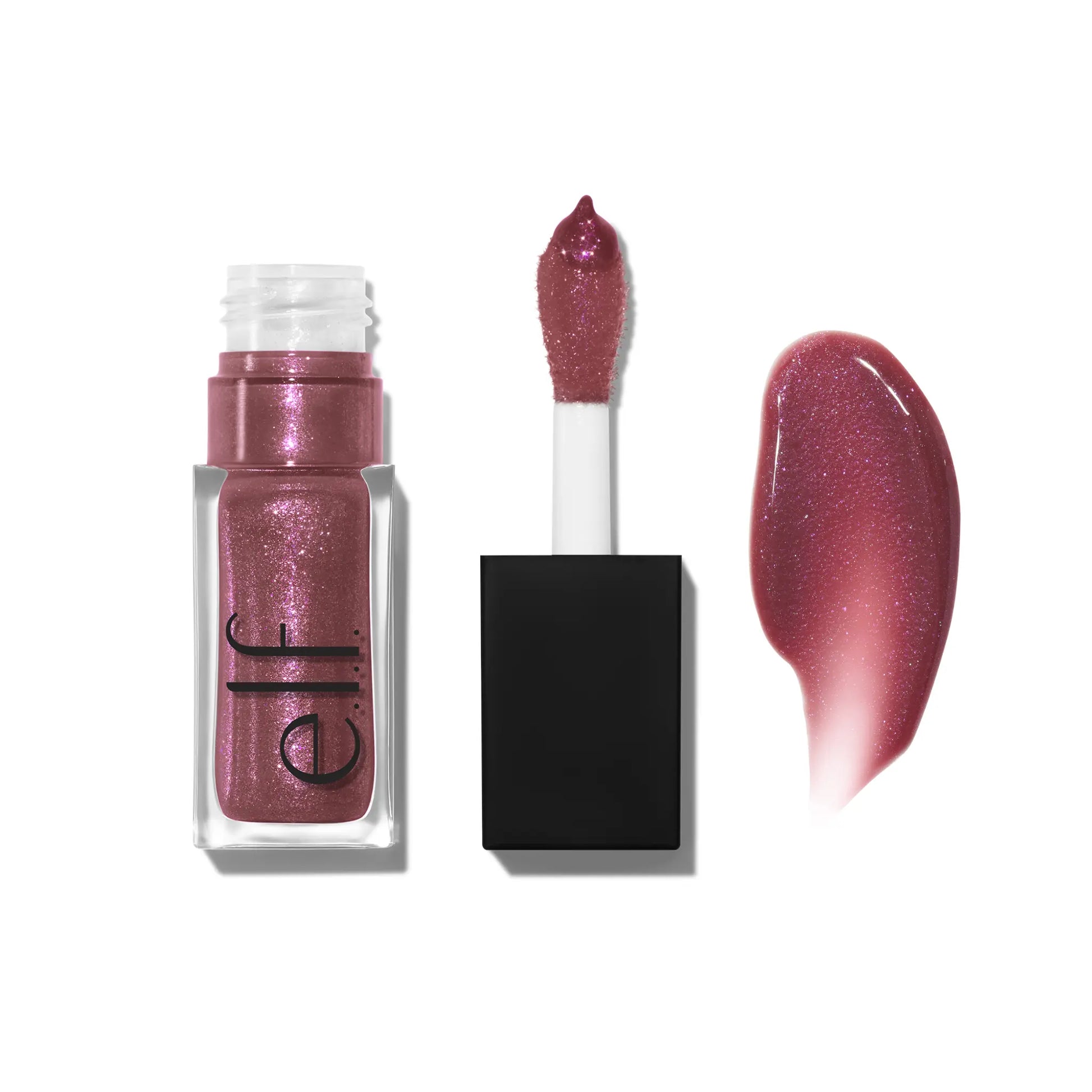 E.L.F. Glow Reviver Lip Oil Glimmer, Hydrating Lip Oil with Glitter Finish 7.6Ml