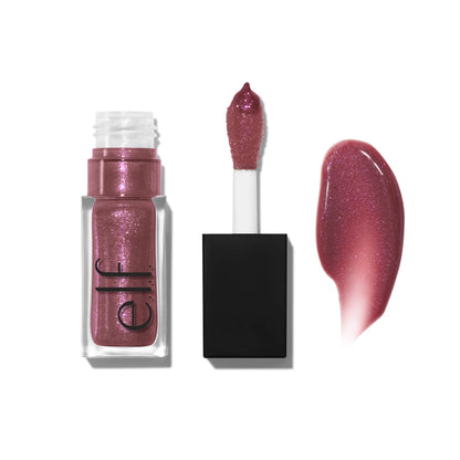 E.L.F. Glow Reviver Lip Oil Glimmer, Hydrating Lip Oil with Glitter Finish 7.6Ml